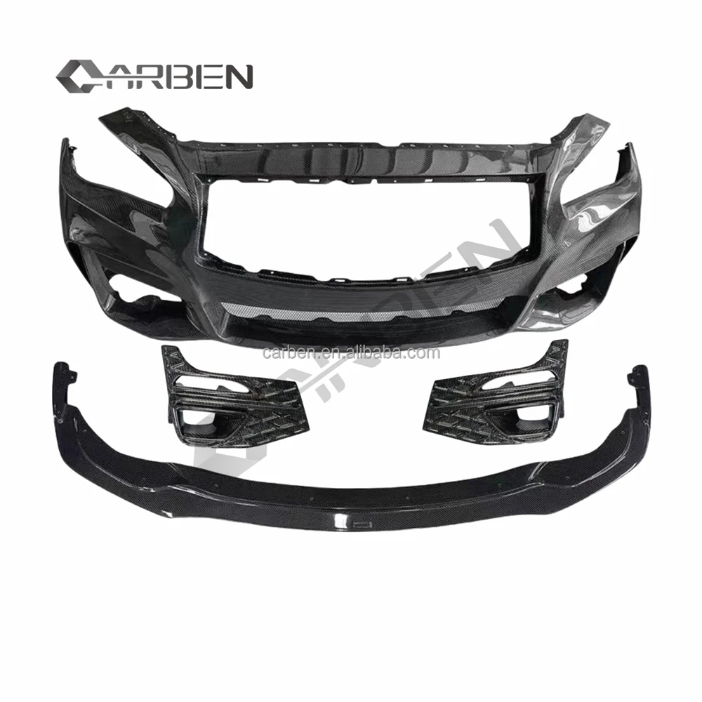 

AIM-Style High Quality Carbon Fiber Front Bumper Body Kit for Infiniti Q50/Q50S New Condition