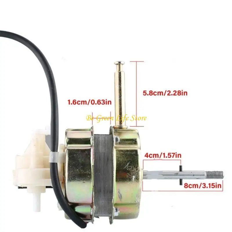 M7DF พลังงานประหยัดมอเตอร์ไฟฟ้าสำหรับการสั่นของพัดลมฟังก์ชั่นที่ทรงพลังปรับ