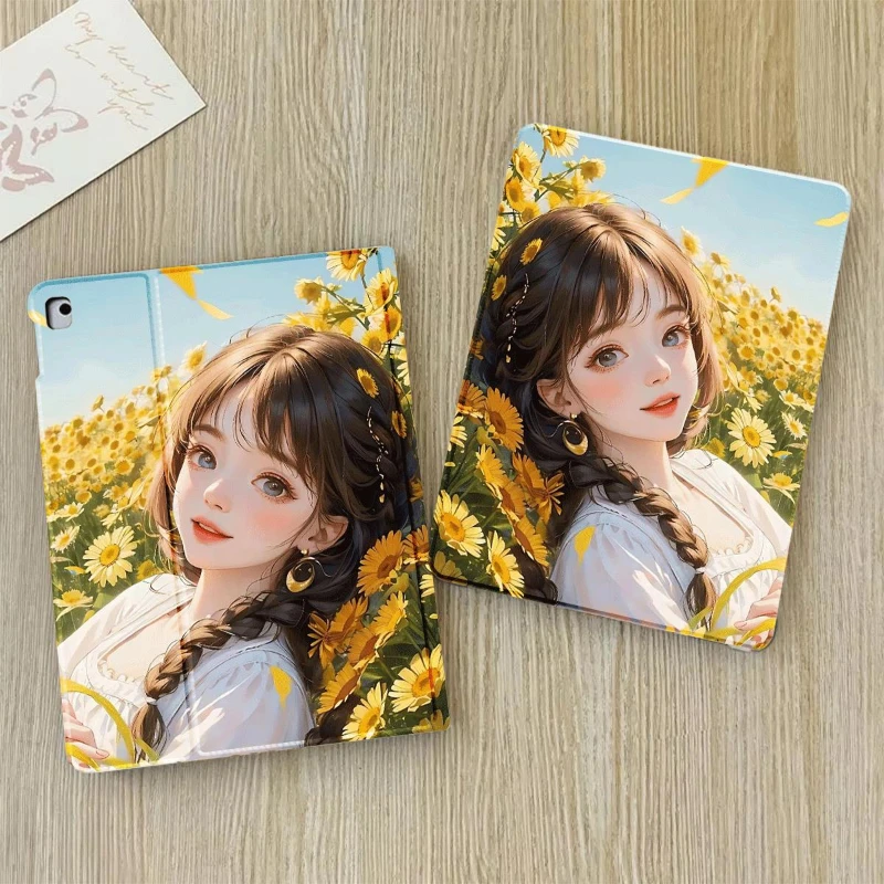 With Pencil Holder Cover for Ipad 10th Generation Case 10.9 Air 5th 4th Gen Mini 6 8.3 Inch Pro 11 2nd 3rd 4th 10.2 9th 8th 7th