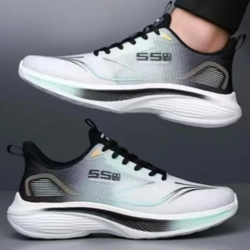 

Men's Sports Shoes, Lightweight and Comfortable, Lace Up Sports and Leisure Shoes, 2026 Spring and Autumn Sports Shoes 39-47