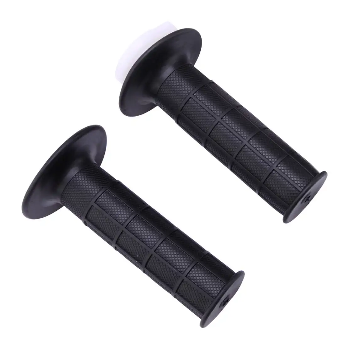 1 Pair Handlebar Grip Handle With Twist Throttle Cable Fit For Motorized Bicycle Mini Motor Bike