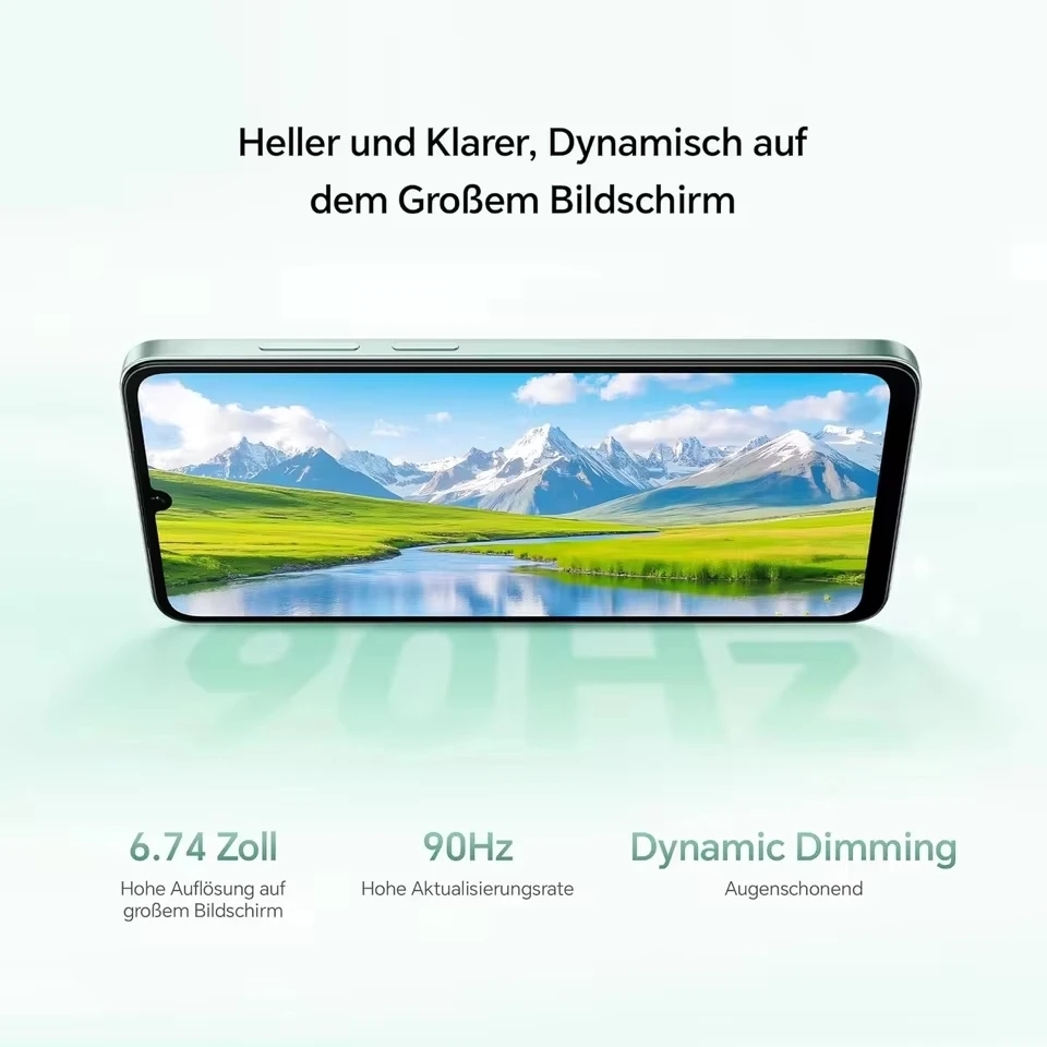 Teléfono Inteligente HONOR X5C Plus 4G, Pantalla de 6.74» 720×1600, MediaTek Helio G81 ARM Mali-G52 MC2, Cámara Trasera de 50MP, 5260mAh, MagicOS 9.0 4