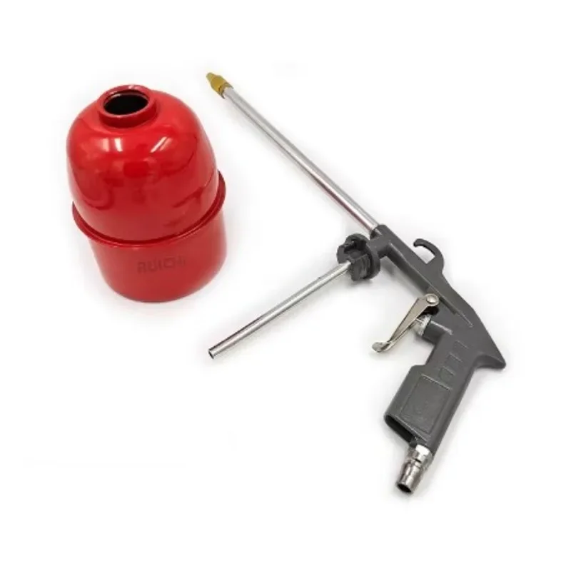 1 Pcs Zinc Aalloy Pneumatic Car Repair Engine Oil Channel Cleaning Gun Car Engine Cleaning GgunRed Pot Gray car accessories