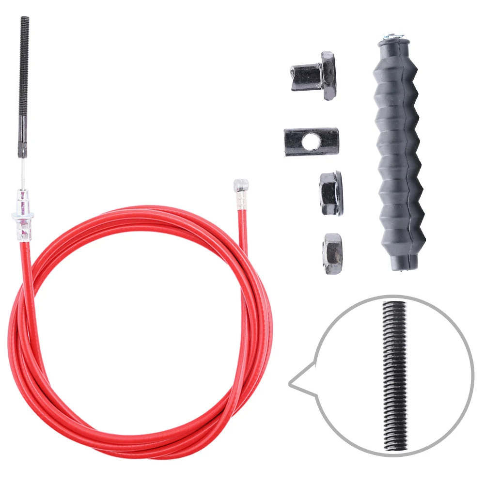 Metal Brake Line Set Replacement 195cm Accessories Brake Brake Line Easy Install Electric Scooters Equipment Red