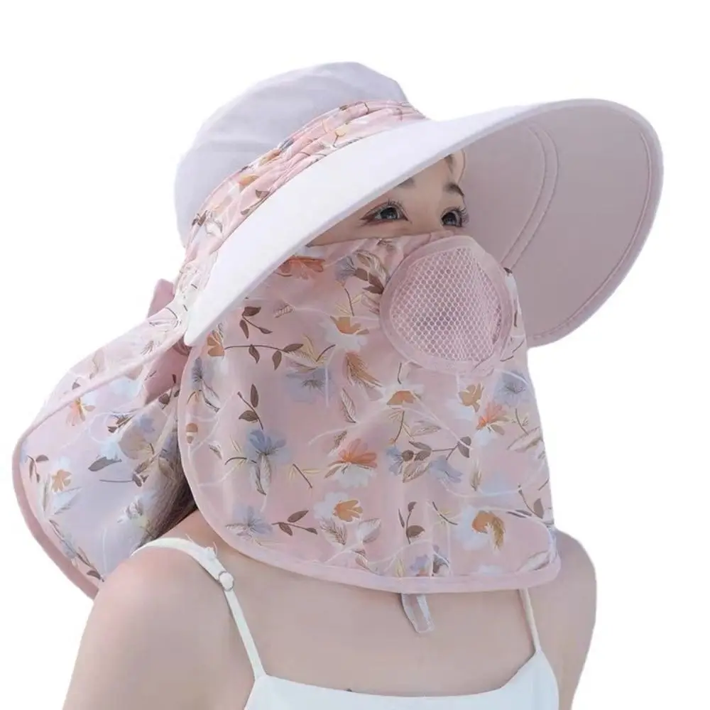 

Casual Sunshade Sunscreen Hat UV Protection Breathable Tea Picking Hat Fisherman Cap Outdoor