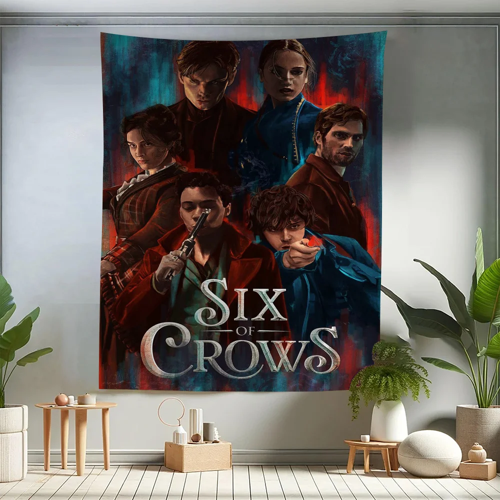 Shadow and Bone  Cartoon Tapestry Art Science Fiction Room H