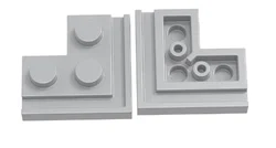 *Corner plate w. slide* 1592 20 pcs DIY enlighten block brick part No. Compatible With