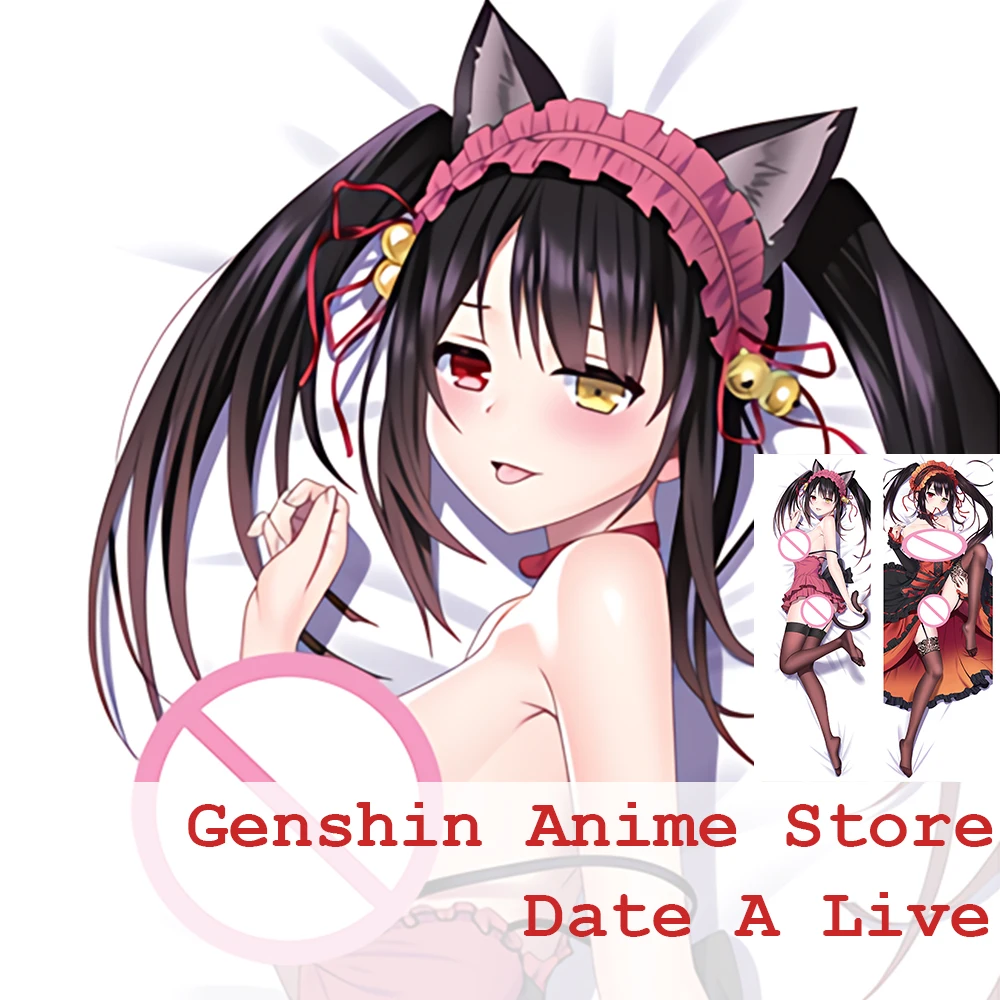 

Наволочка для подушки Dakimakura Date A Live Kurumi Tokisaki, обнимающая подушка для тела, наволочка для подушки Otaku, домашний декор для кровати