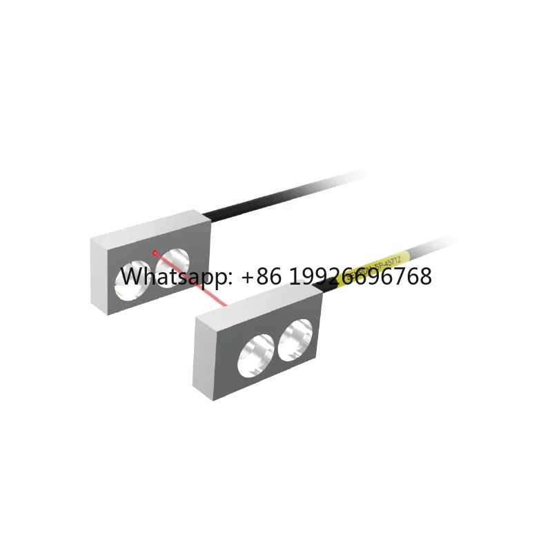 China Optic Sensor Supplier Plate Type Fibre Optical Sensor Head Opposite Reflection Optical Fiber Inspection Probe For FU-56TZ