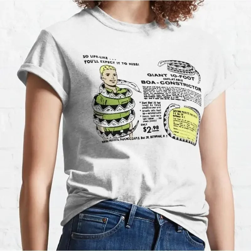 Life Like Boa Constrictor Advert Classic T Shirt