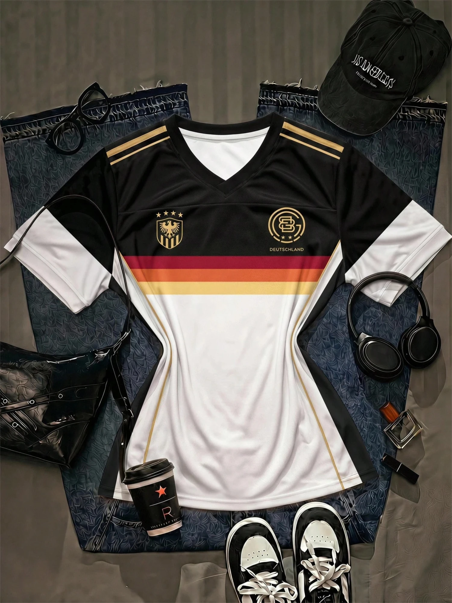 T-shirt Estiva da Donna, Nero  - Street Fashion Germany recensione e prezzo