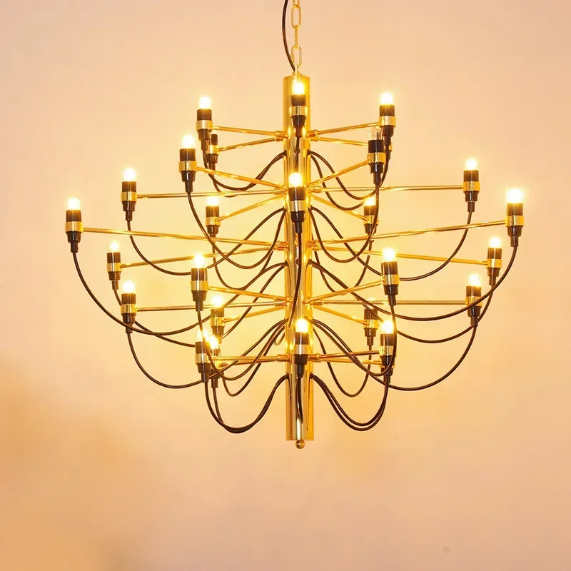 

Swedish Designer Gino Sarfatti Ceiling Chandelier for Dining Living Room Hotel Bedroom Kitchen Pendant House LED Decor Lamp