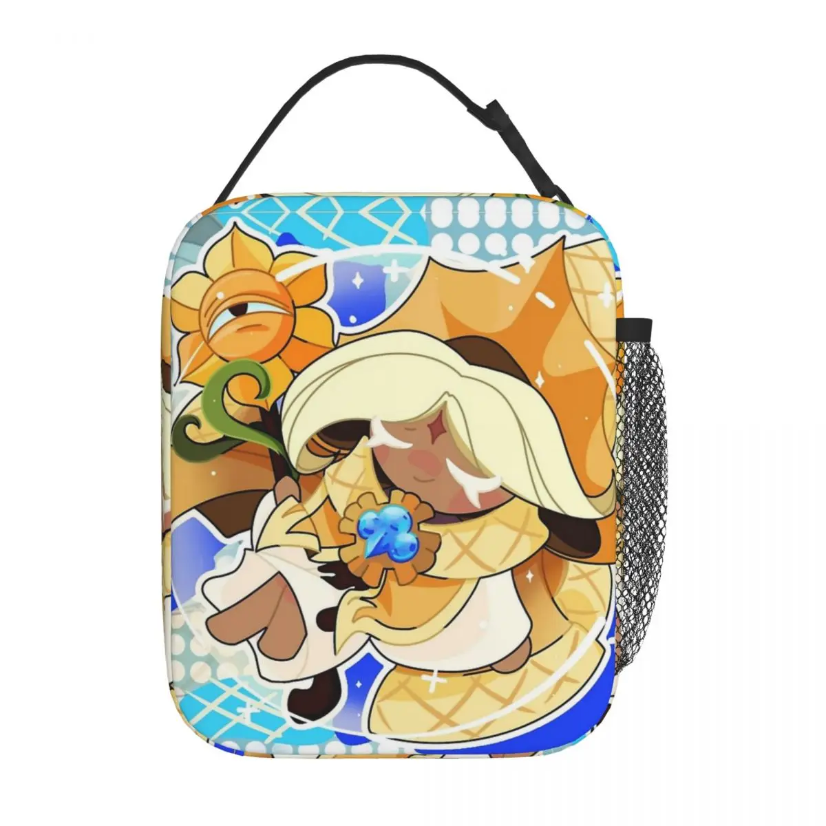 Pure Vanilla Insulated Lunch Bag Thermal Bag  Meal Container Cookie Run Kingdom High Capacity Tote Lunch Box Food Bag