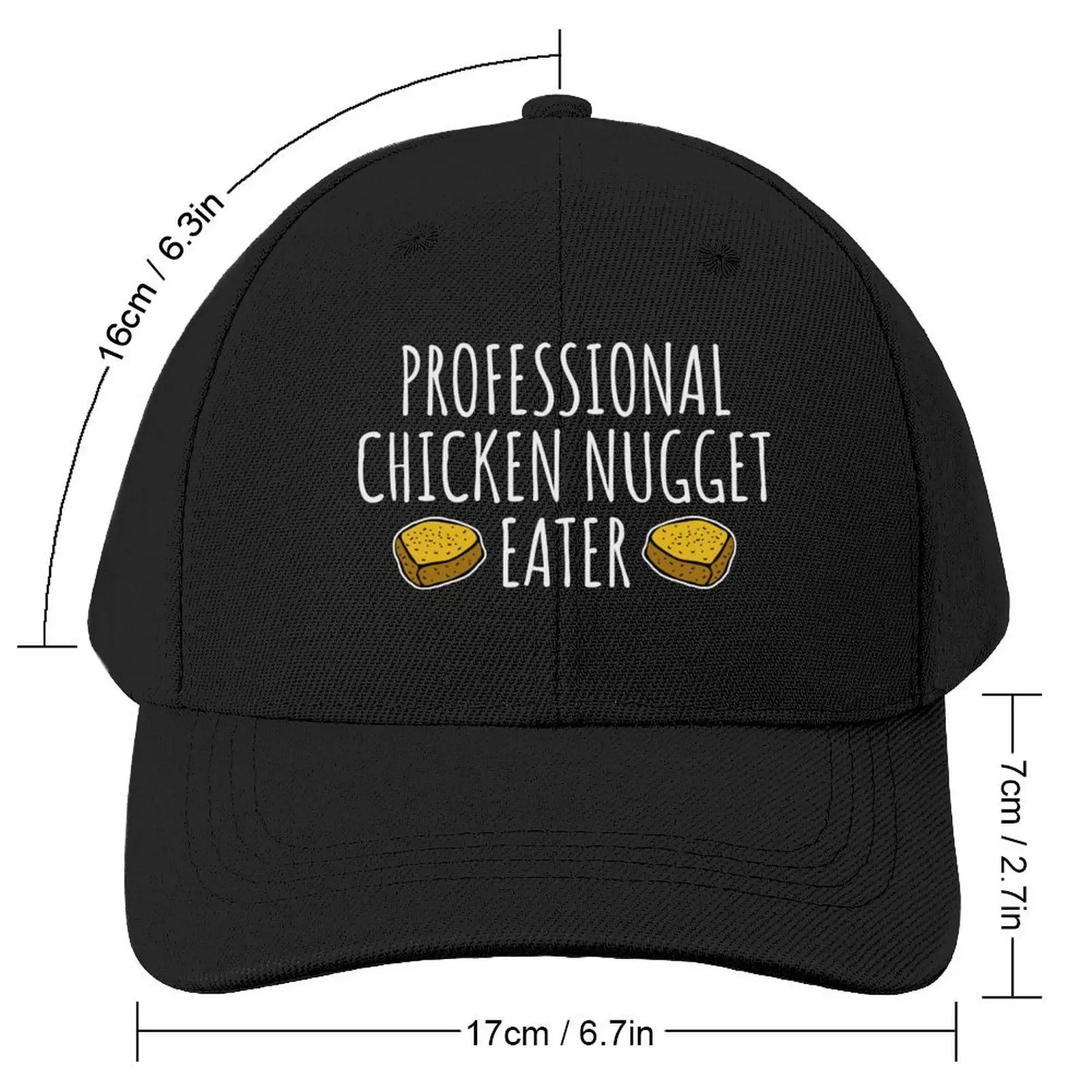 Professional Chicken Nugget Eater - Funny Nuggets gift Baseball Cap Custom Cap Trucker Hat Men Luxury Brand Women's