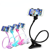 Universal Cell Phone Holder Flexible Long Arm lazy Phone Stands Clamp Bed Tablet Car Mount Bracket For iPhone XS Samsung Support