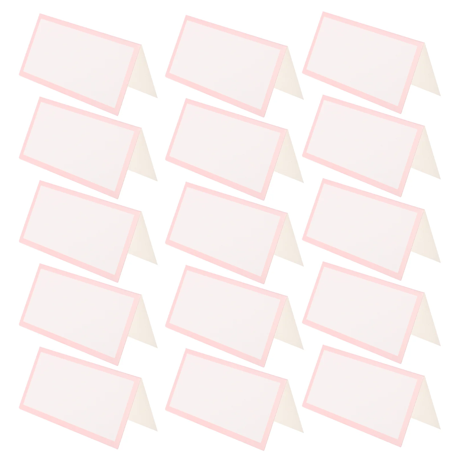 

50pcs Wedding Table Cards Frame Place Seating Decor Dinner Name Tags Tent Design Party Supplies Gift Boxes