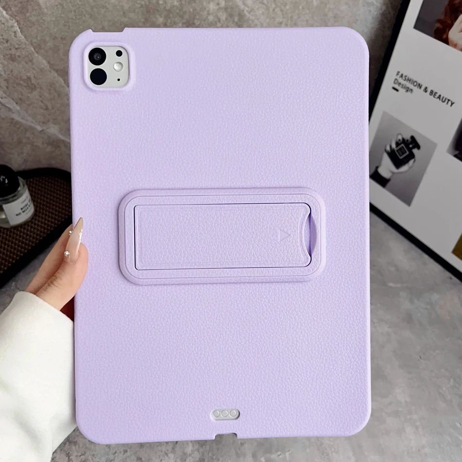 

Чехол-подставка для iPad 2025 A16 9.7 10.2 10.9 11 Pro 2024 2025 Air Mini 4 5 6 7 8 9 10th 11th M2 M3 M4 M5, мягкий силиконовый чехол