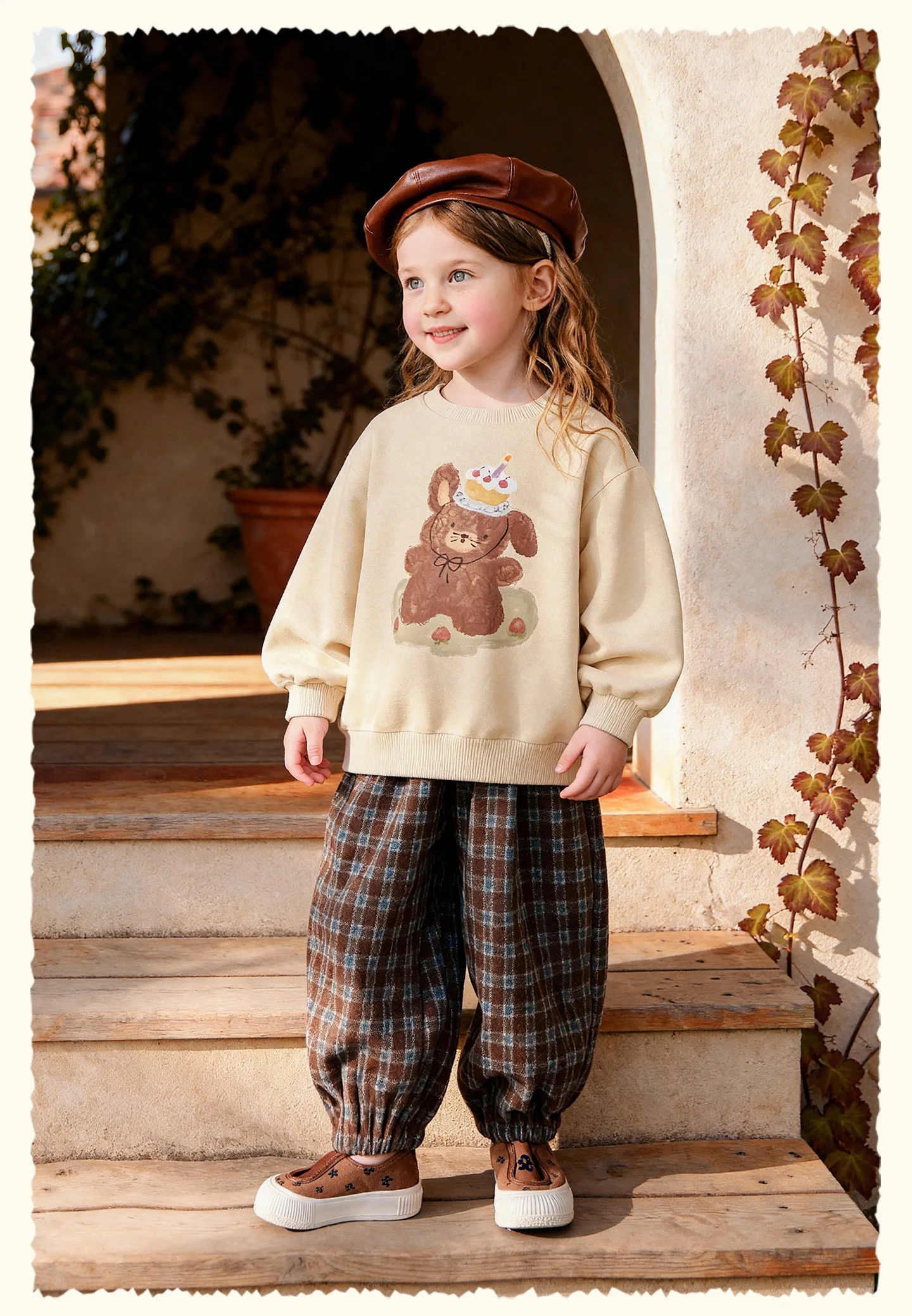 Amila 2026 Herbst Neues Kinder-Sweatshirt Bequem Hautfreundlich Einfach Lässig Tägliche Mode Weich Gemütlich Langarm-Oberteil – Detail 15