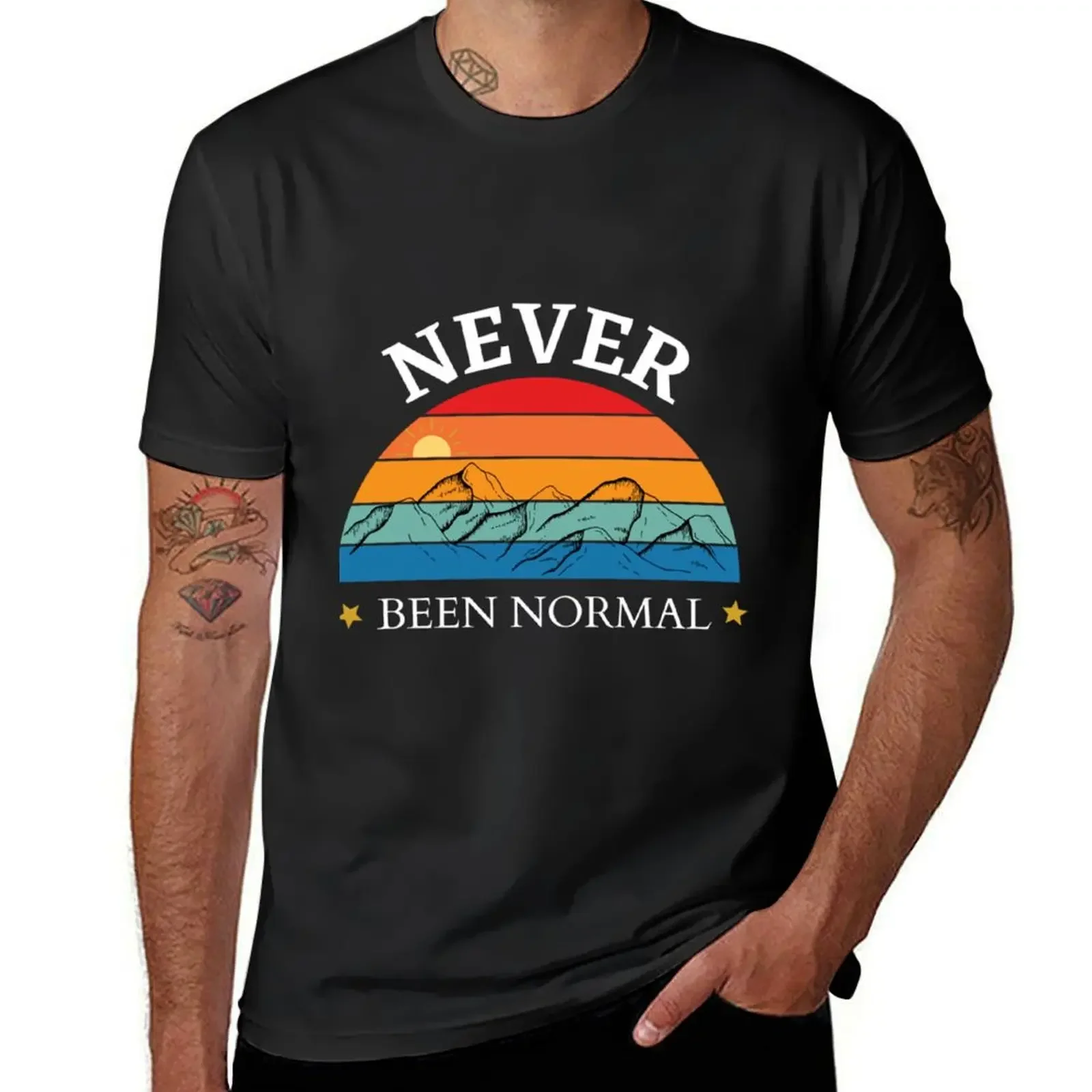 Never Been Normal T-Shirt Blouse vintage graphic tee graphic shirts tees oversized t shirts for men