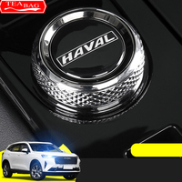 For Great Wall Haval Hover H6 3th Jolion Dargo Centre Control Gear Knob Sticker Button Cover Decoration Modification Accessories