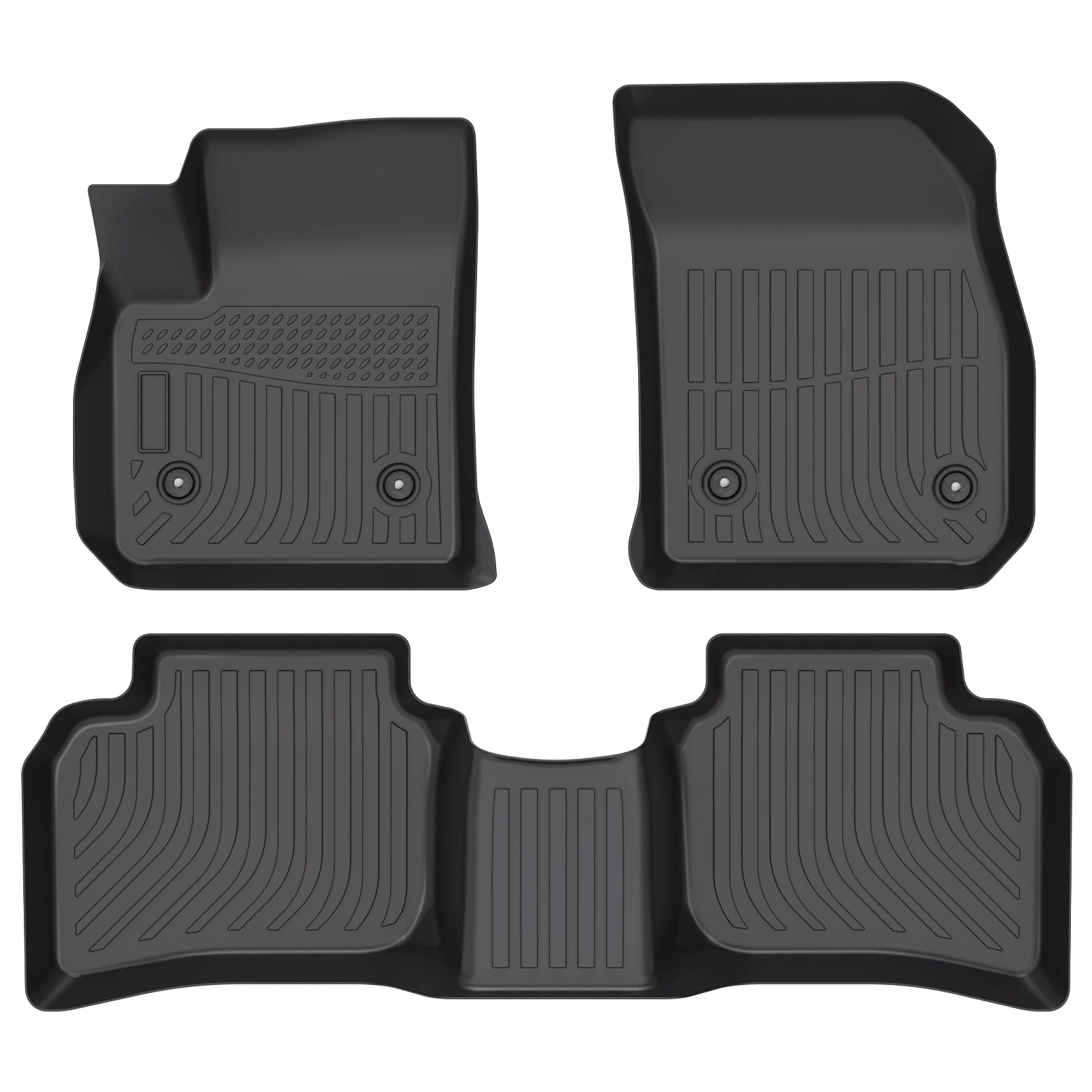 

All Weather TPE Rubber Car Floor Mats For 2019-2024 Cadillac XT4