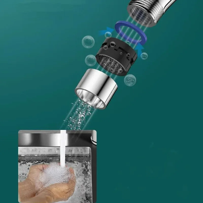 Kitchen Faucet Household Splash-proof Boosting Hot And Cold Faucet Hot And Cold Vegetable Wash Basin Dishwashing Pool Sink