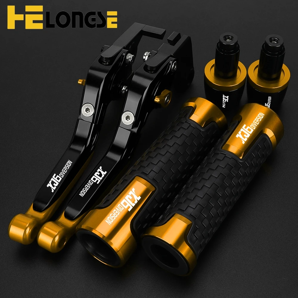 

Motorcycle Adjustable Brake Clutch Levers Handlebar Grips Ends For YAMAHA XJ6DIVERSION XJ-6 XJ6 DIVERSION 2009-2013 2014 2015