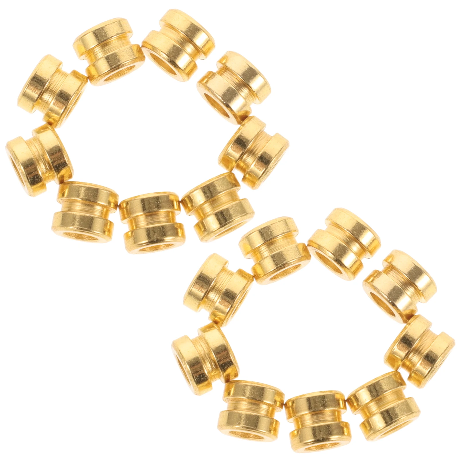 

20 Pcs Electric Guitar Strings Acoustic Part Accessories Metal Beads Gadgets Major Parts and Accessory