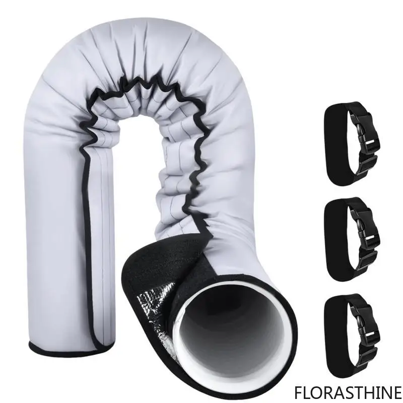 AC Insulated Hose Cover Wrap Reusable Insulated Hoses Duct Cover Vent Protective Air Conditioner Parts Home Improvement Tool