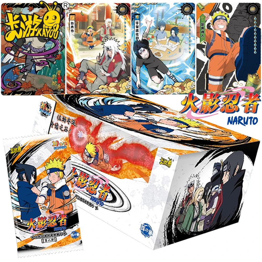 

KAYOU Original Naruto Exquisite Collection Card High Score Japanese Fantasy Hot Blood Battle Anime Creative Peripheral Surprise