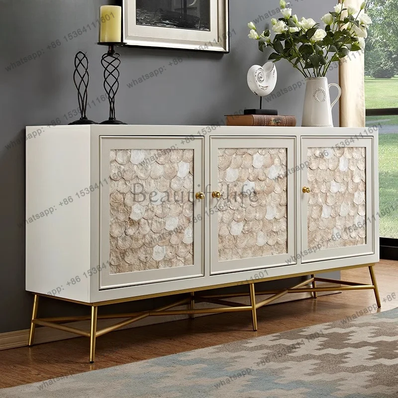 zj.Rack Storage Shoe Cabinet Organizer Living Room Luxury Designer Sideboard Cabinets Storage Locker Closet Display Home Furnitu