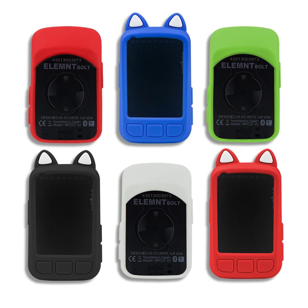 Wahoo Elemnt BOLT V2 Protective Case Silicone Protective Cover Suitable For Elemnt BOLT Bike Computer Protection Screen Film