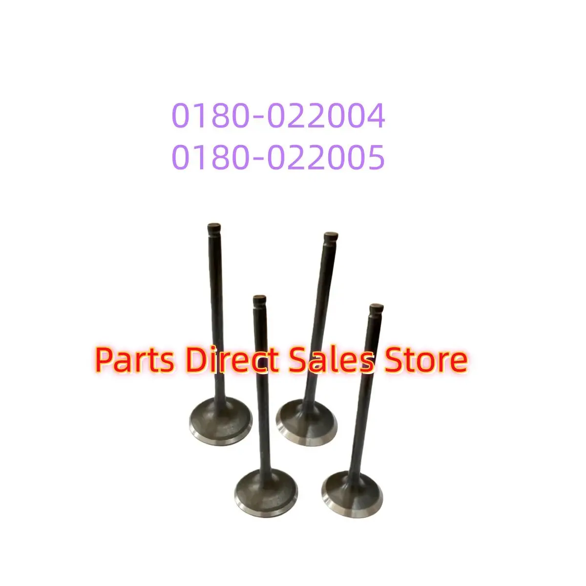 

2 пары (4 шт.) оригинальных впускных и выпускных клапанов 0180-022004 0180-022005 для квадроциклов CFMoto CF500 X5 U5 CF188