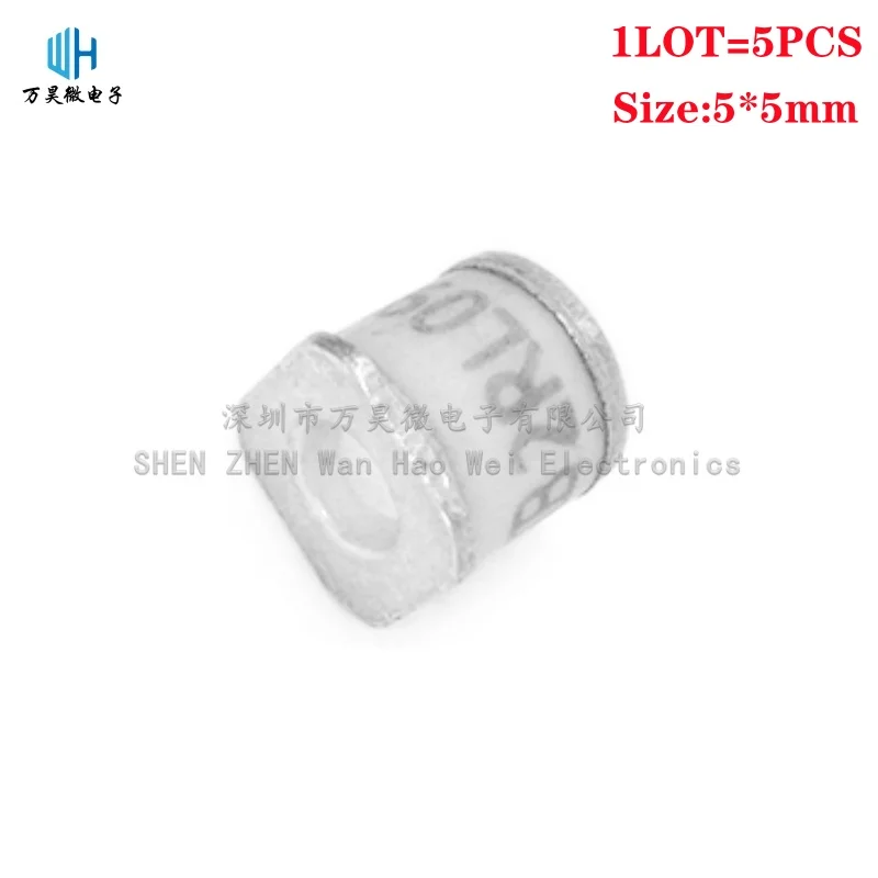 

5PCS/LOT ceramic gas discharge tube 5X5mm 5*5MM SMD 2RL090M-5 S50-230X 90V 230V Surge protective Surge Absorber