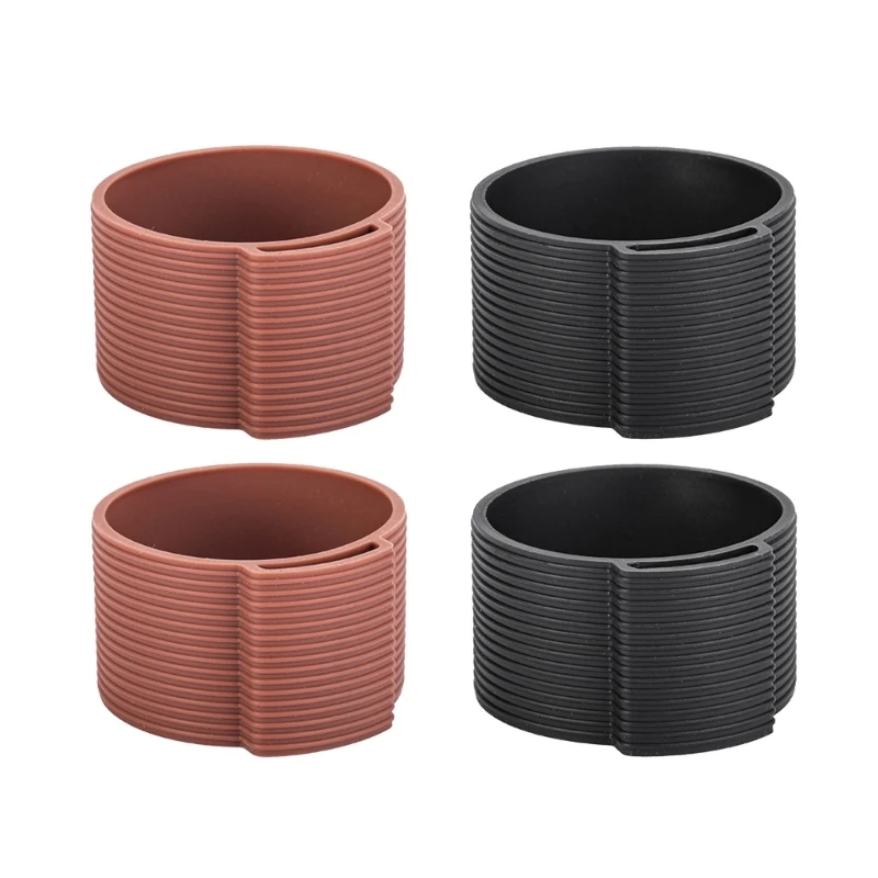 Molinillos café manuales, manivela, manga silicona para moler hogar, 2 uds.