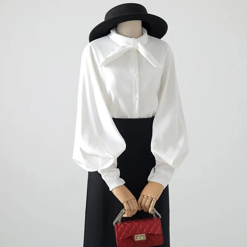 

Women's Design Sensation Bubble Sve irt Lantern Sve Top Spring New Sle Small ence Faionable Casual irt