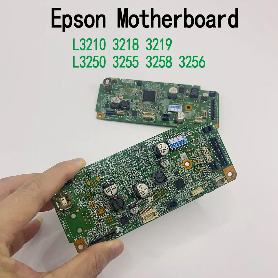 Epson L3210 L3218 L3219 L3250 L3255 L3258 L3256 เครื่องพิมพ์เมนบอร์ดลอจิกเมนบอร์ดสําหรับ Epson L3210 L3218 L3219 L3250 L3255