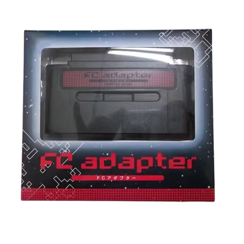 

FC To SFC Adapter play 60Pins 8-bit Game Cartridge on 16-bit Console