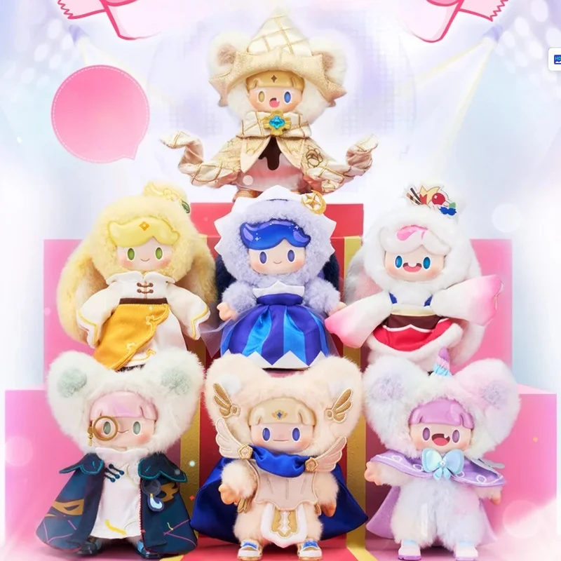 

Супер жизненная сила фабрики Необычные печенья шоу серии Rush Cookie People Kingdom A Dou Cookie Fashion Show слепая коробка Kawai кулон orn