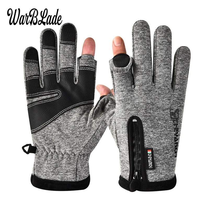 Winter Gloves Waterproof Motorcycle Cycling Gloves Windproof Breathable Full Finger Non-slip Driving Gloves Outdoor SportFishing