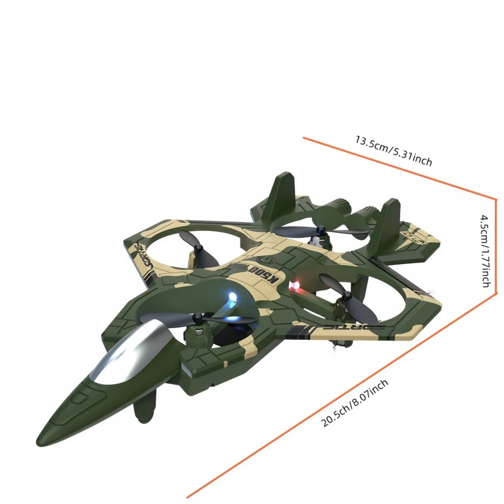 Air Stunt Rolling & Light-up Quadcopters with Hovering Altitude Hold - Remote Controlled Aerial Mode