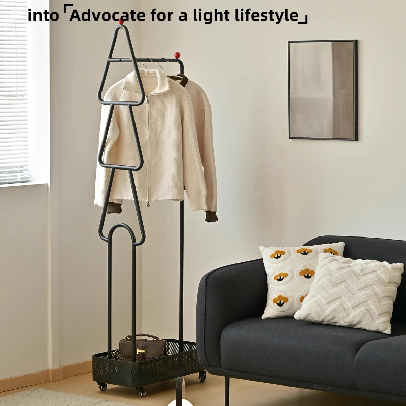 Bedroom Indoor Coat Rack Space Saving Cheap Display Modern Trendy Entrance Coat Racks Lounge Garment Porte Manteau Furniture