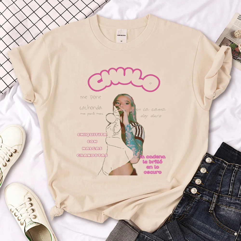 Young Miko top women anime t-shirts female designer clothes