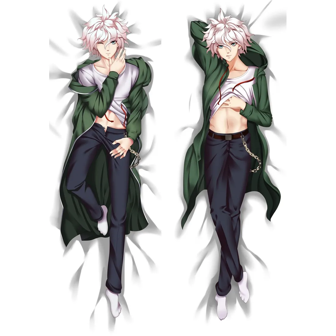 Anime Game Danganronpa:Trigger Happy Havoc Dakimakura Enoshima Junko Cosplay Hugging Body Pillowcase Otaku Bed Pillow Cover