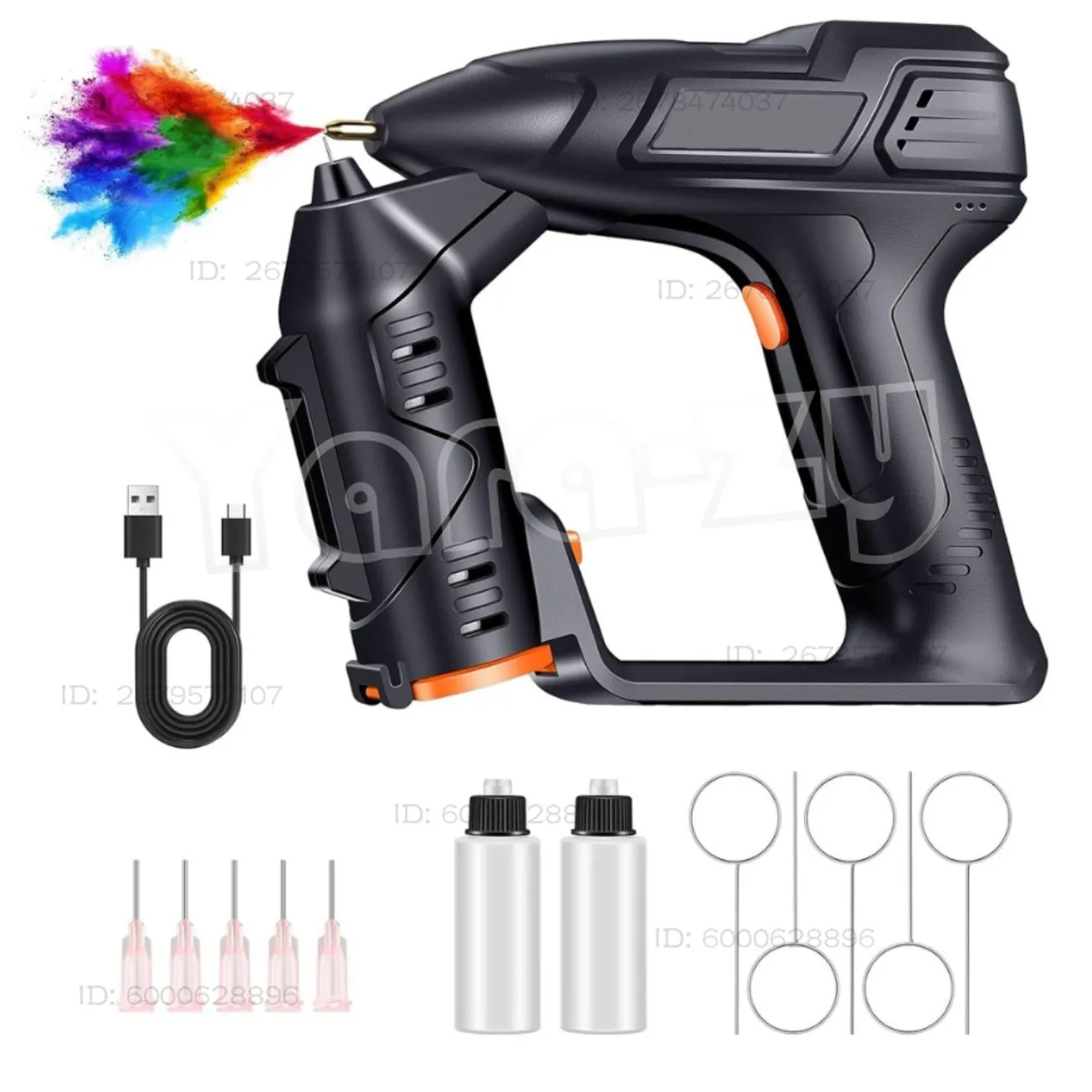 Nowy elektryczny pistolet do farb 3.6V/7.2V, pistolet do farb