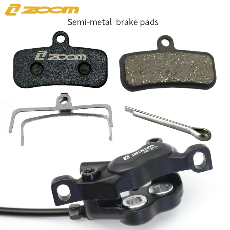 ZOOM MTB 4 Pistons Brake Pad HB876 SHIMANO D02S XT M9020 M8020 Saint M640 M800 M810 M820 M520 M420 Disc Brake Brake Accessories