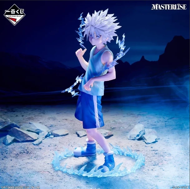 【ของแท้】BANDAI Ichiban KUJI HUNTER CHMERA ANT D รางวัล Killua Zoldyck MASTERLISE โมเดล ของเล่นอนิเมะคลาสสิก