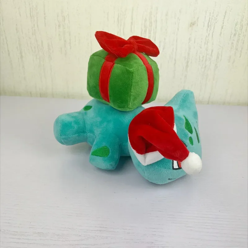 Muñeco de peluche de Pokémon Bulbasaur para niños, juguete de dibujos animados, Anime, Rana mítica, semilla, Kemon, Pet Genie, Bulbasaur