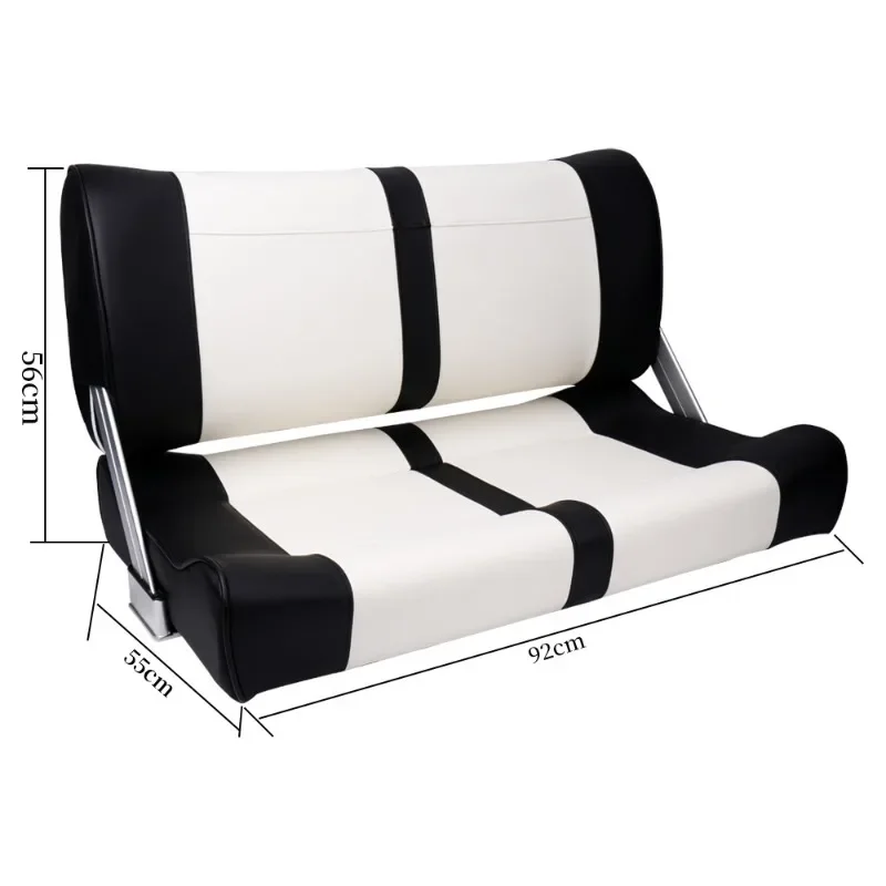 Marine driving chair, can be converted back and forth waterproof and sunscreen double seat