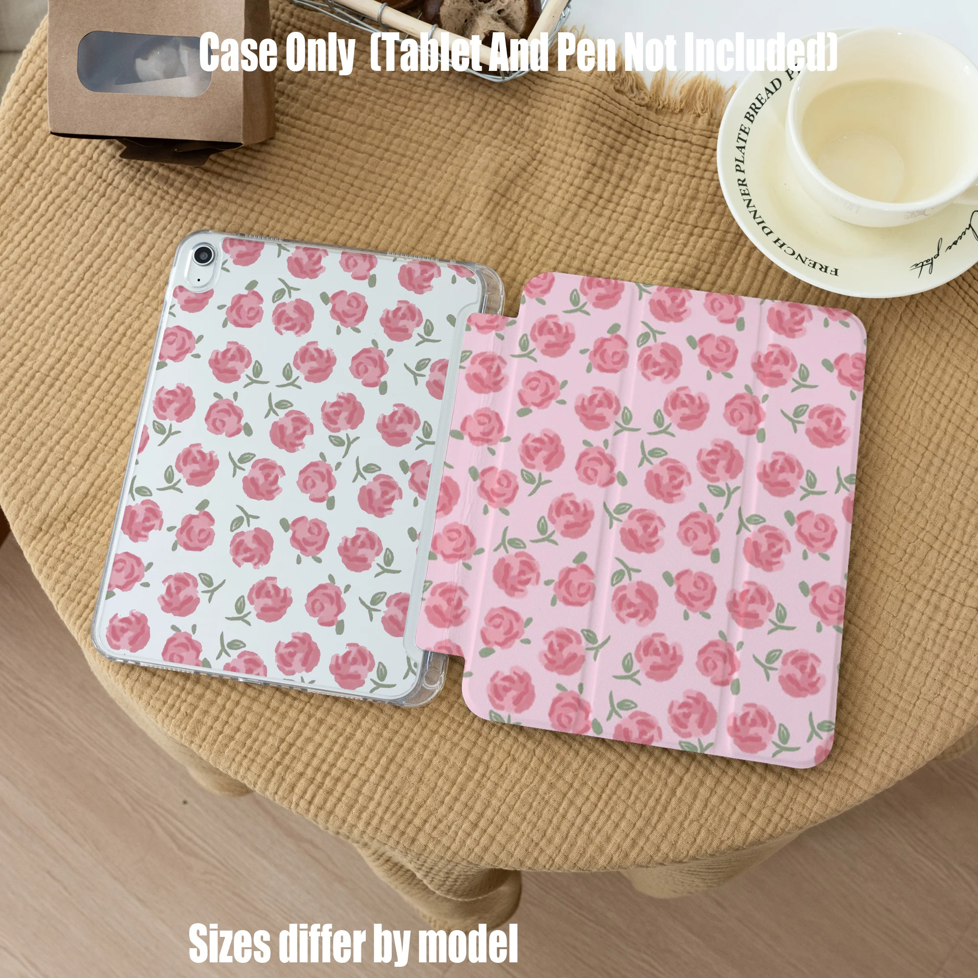 Premium TPU Tablet Case for Samsung and Apple All Models Slim Fit Protective Cover，Shockproof Lightweight Durable